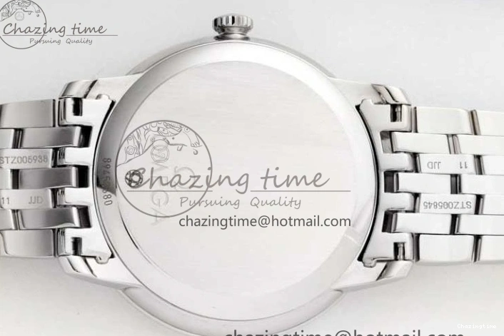 0313 Bright De Ville SS DIWF 1:1 Best Edition Silver Dial SS Markers on SS Bracelet MIYOTA 7848